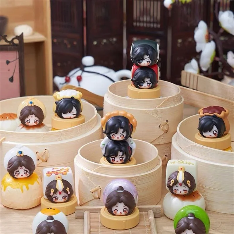 Heaven Official's Blessing Blind Box Xie Lian Hua Cheng Bedding And Folding Mysterious Surprise Box Min Figure Guess Bags Toys