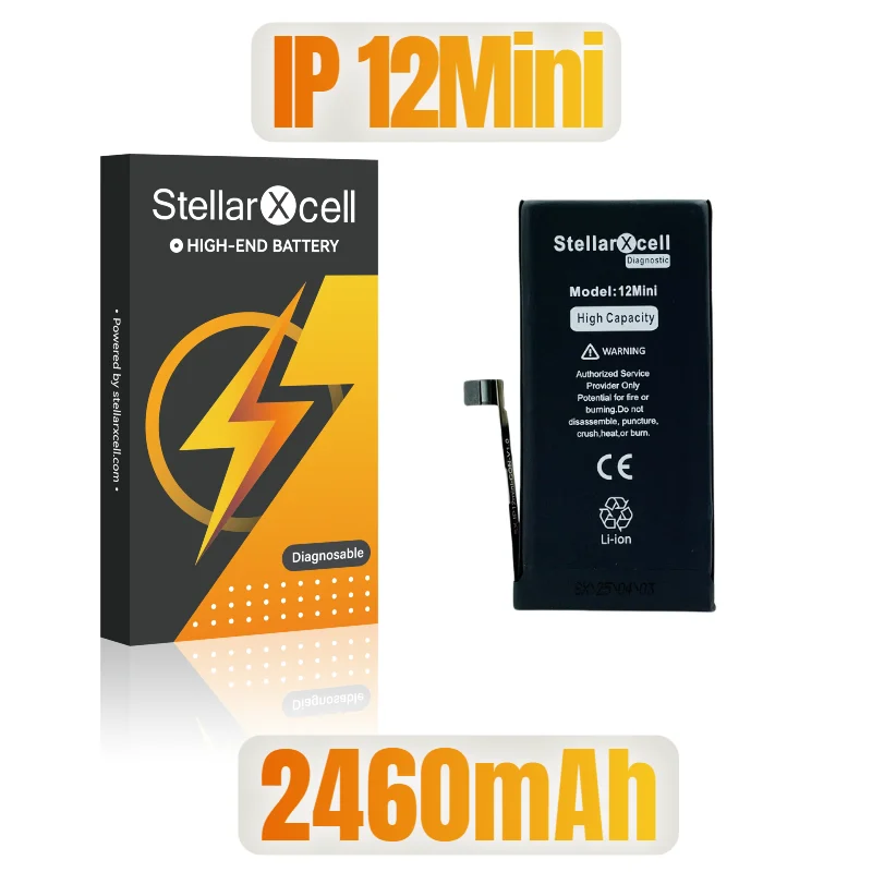 StellarXcell Diagnostische Batterij Geen onbekende onderdelen geen pop-up bericht voor iphone 12mini 13Promax 14Plus 15Pro max Met gratis tools
