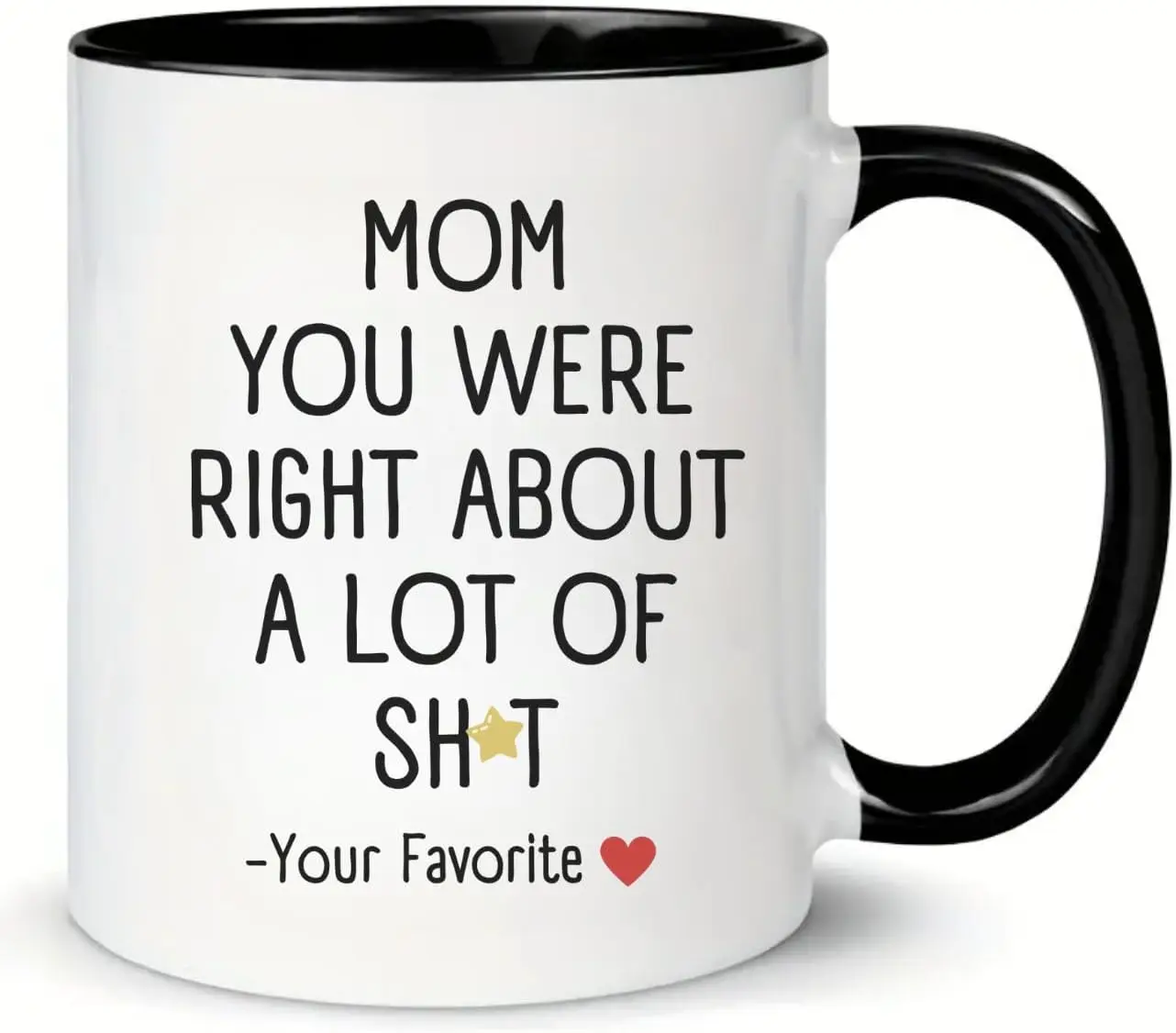 

MissDaisy-Mom You Were Right Mug Funny Mothers Day Gifts Moms Birthday Coffee Mug for Mom Funny Mugs for Mom Best Mom Ever Gifts