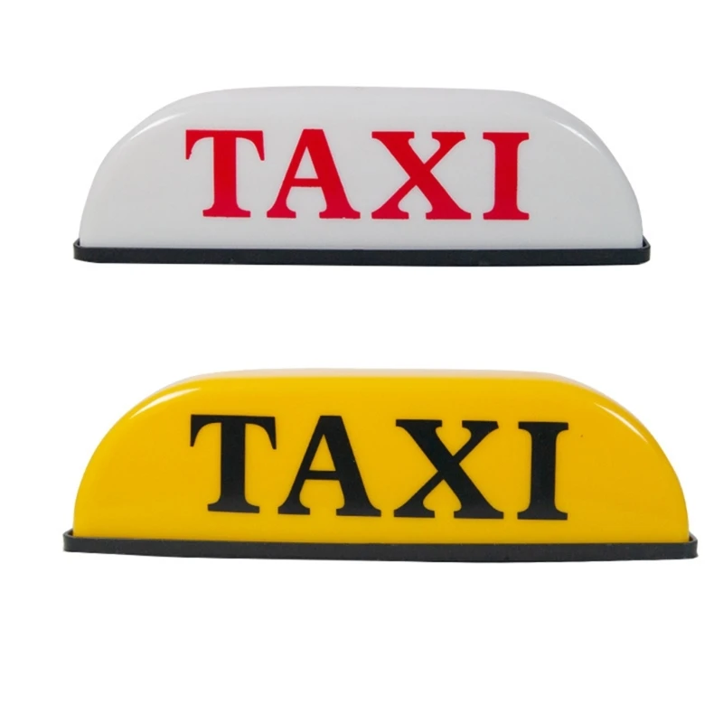 Taxi Roof Sign Magnetic LED Taxi Board Light Waterproof Top Roof Taxi Sign Indicator Lamp Universal Taxi Cab Sign DropShipping