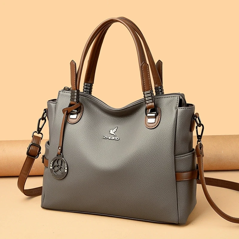 Women's Bag New 2025 Crossbody Bag Women's Single Shoulder Bag Women's Large Capacity Middle aged Fashion Mom Bag