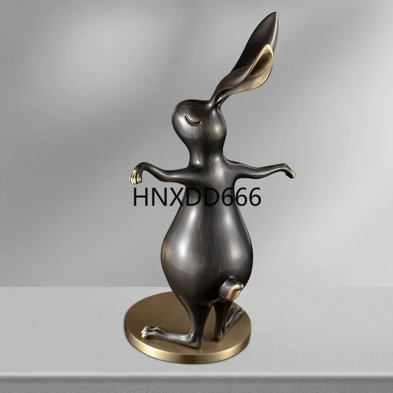 Lucky Rabbit Living Room Entrance TV Cabinet Home Decorations