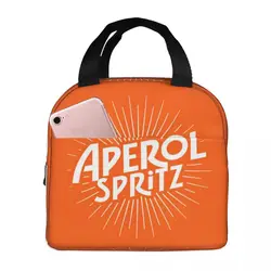 Cocktail alcol Drink Bar borsa termica per il pranzo borsa termica riutilizzabile Aperols Spritz Portable Tote Lunch Box Bento Pouch Picnic