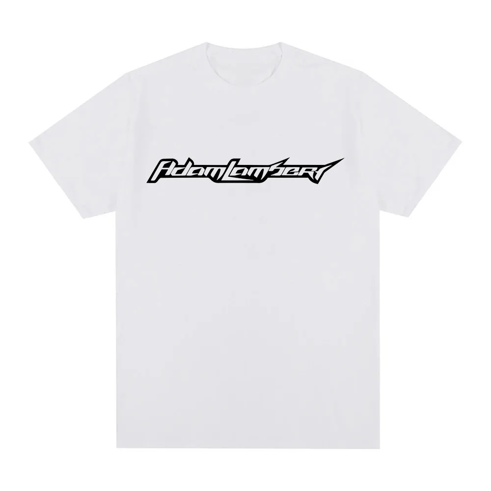 Adam Lambert T-Shirt High Quality Cotton O-neck Tee-shirt Comfortable Short Sleeve for Summer Tees Roupas Femininas Unisex Tops