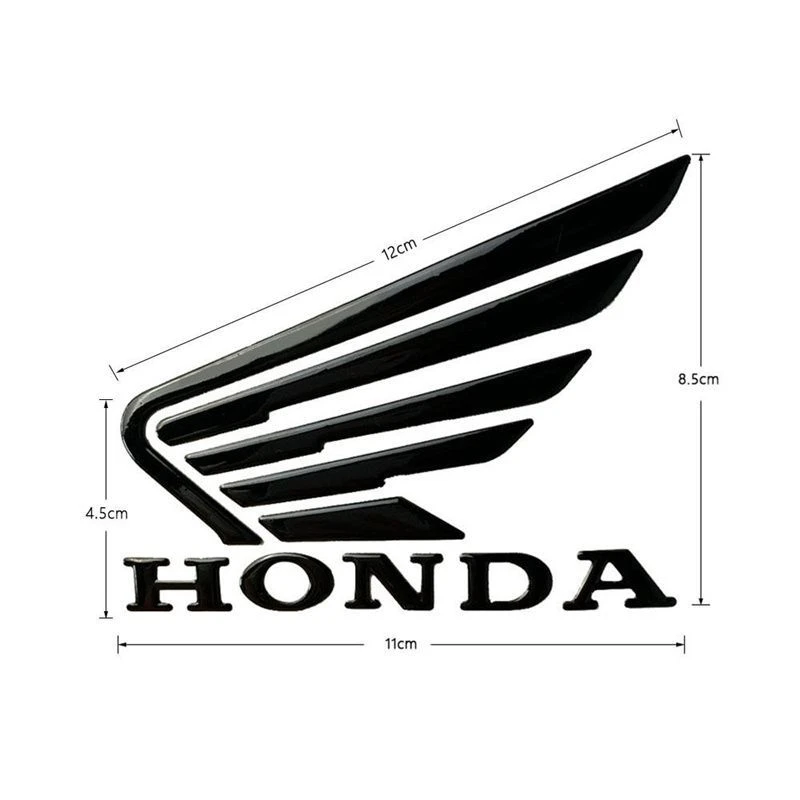 مناسبة لهوندا دراجة نارية أعواد تزيين جولة ثلاثية الأبعاد عصا شعار CBR600RR CBR600RCBR500RCBR1000RRCB190SSPcx125 اكسسوارات #5