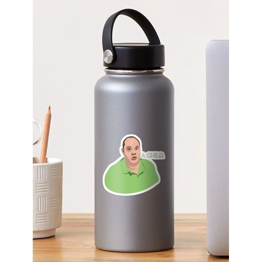 THERE'S ONLY ONE THING WORSE THAN A RAPIST. Sticker for Laptop Decor Bedroom Car Cute Cartoon Art Fashionable Public Suitcase