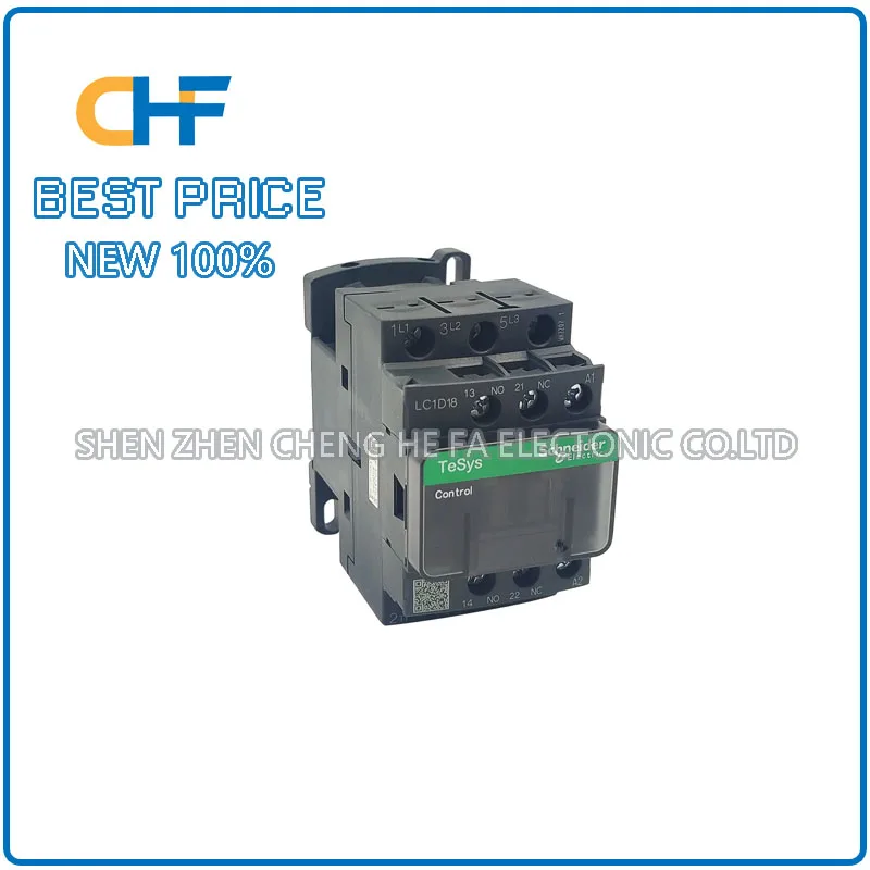 LC1D18M7C LC1D18M7 18A AC220V Schneider three pole AC contactor brand new original stock