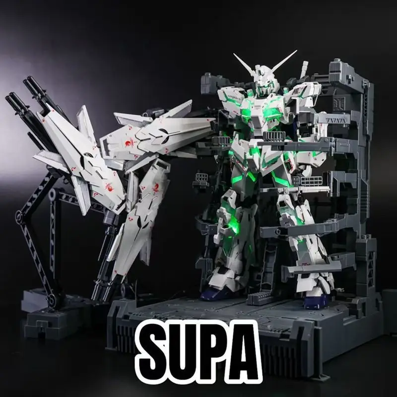 

【IN STOCK】1/100 Unicorn Restored Version Full Set With Led Unit Shield & Cage Assembly Model Kit Action Figure Boys' Puzzle Toy