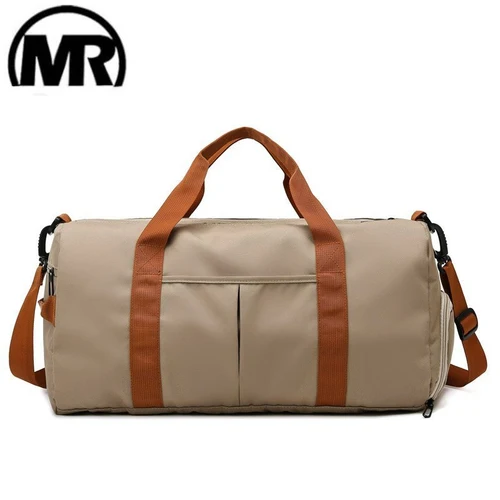Imagen 1 del producto 2025 nuevo bolso de Fitness, bolso de equipaje de moda, bolso deportivo informal de gran capacidad para hombre, bolsa de equipaje de almacenamiento de viaje, bolsa Simple con cremallera
