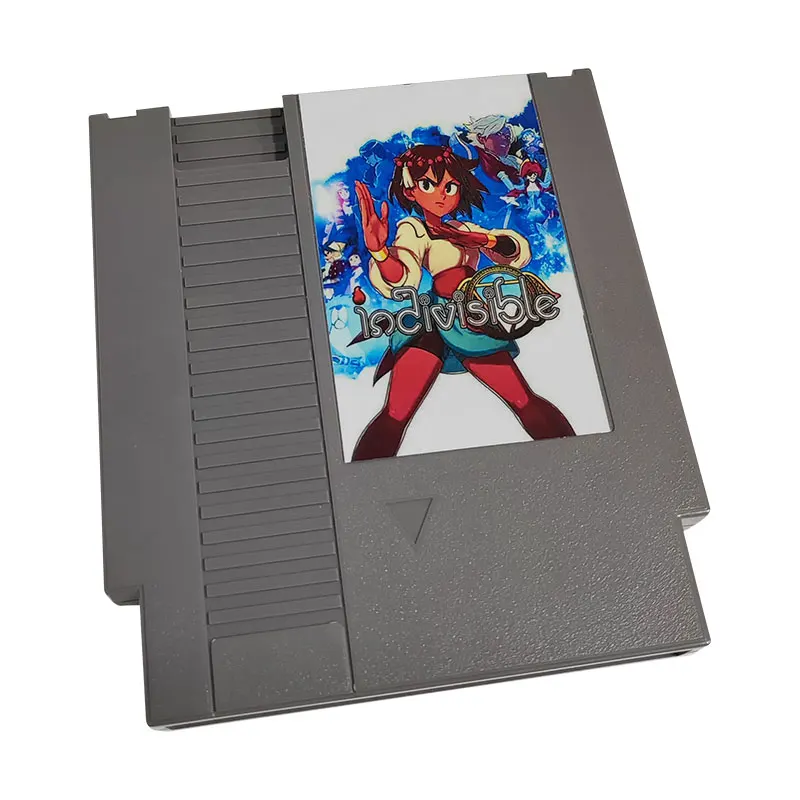 Indivisible - A Brand NEW Retro 72 Pins 8 Bit Game Cartridge For Pal and NTSC Original NES Classic Console