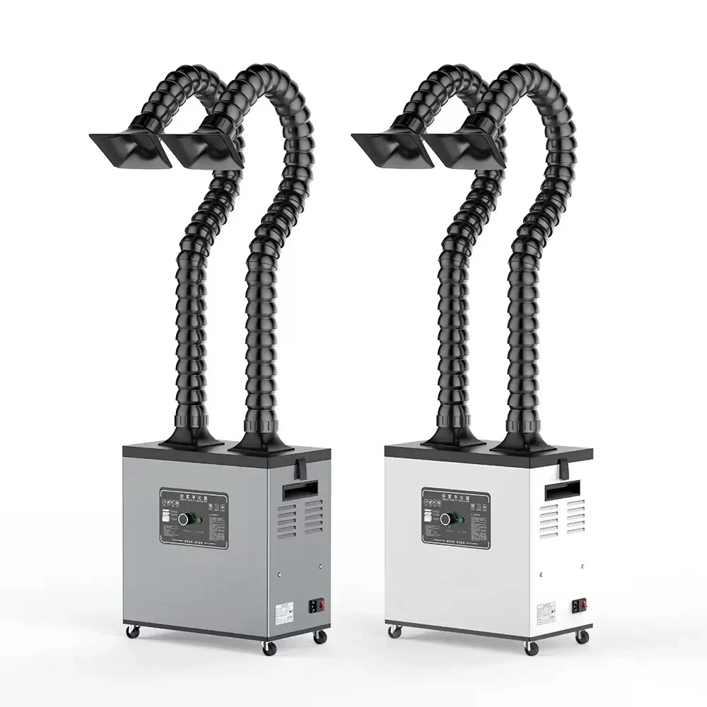 Hot Selling Portable Flexible Dual Arm Multifunctional Smoke Absorber