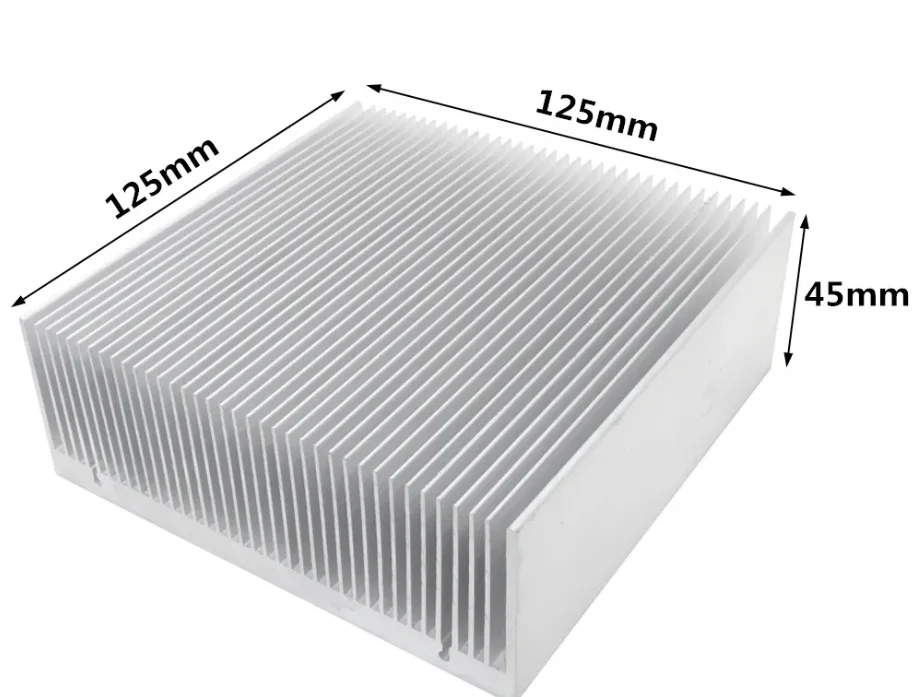 Aluminum Heatsink Radiator Heat Sink Cooler for LED Electronic Chip LCD Large Radiator for Heat Dissipation, Water Cooling