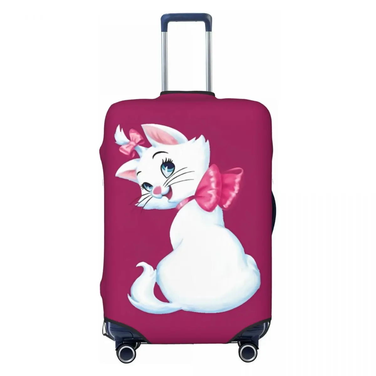

Чехол для чемодана Kawaii Marie Cat, эластичный чехол для защиты бизнеса, чемодан для полета