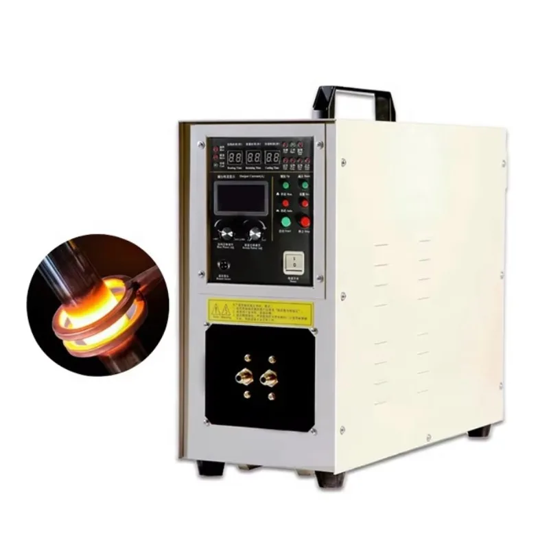 60kW Induction Heating Machine 60KW Induction Heater With Electric Energy Meter 70ML Crucible