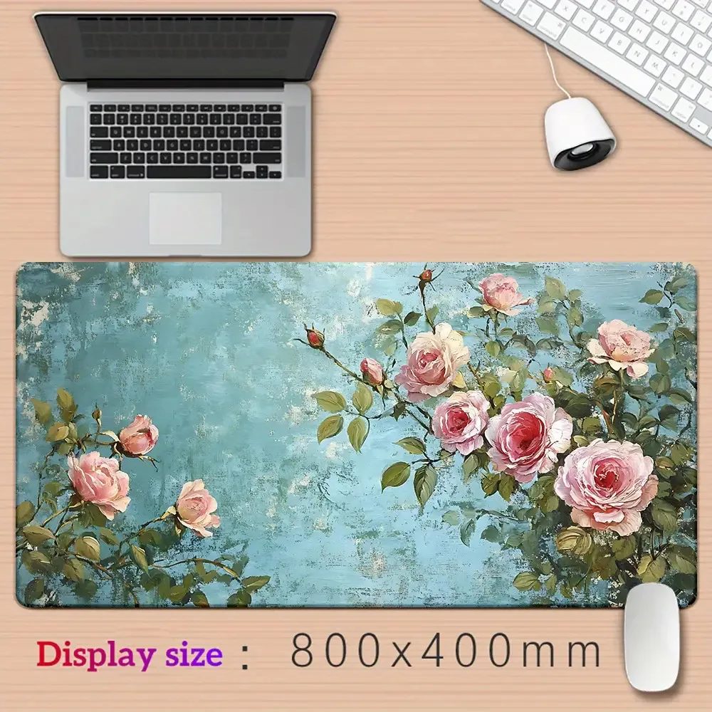 Gaming Mouse Pad Desk Mat Cloth Surface Non Slip Rubber Base PC Laptop Keyboard Birthday Gift