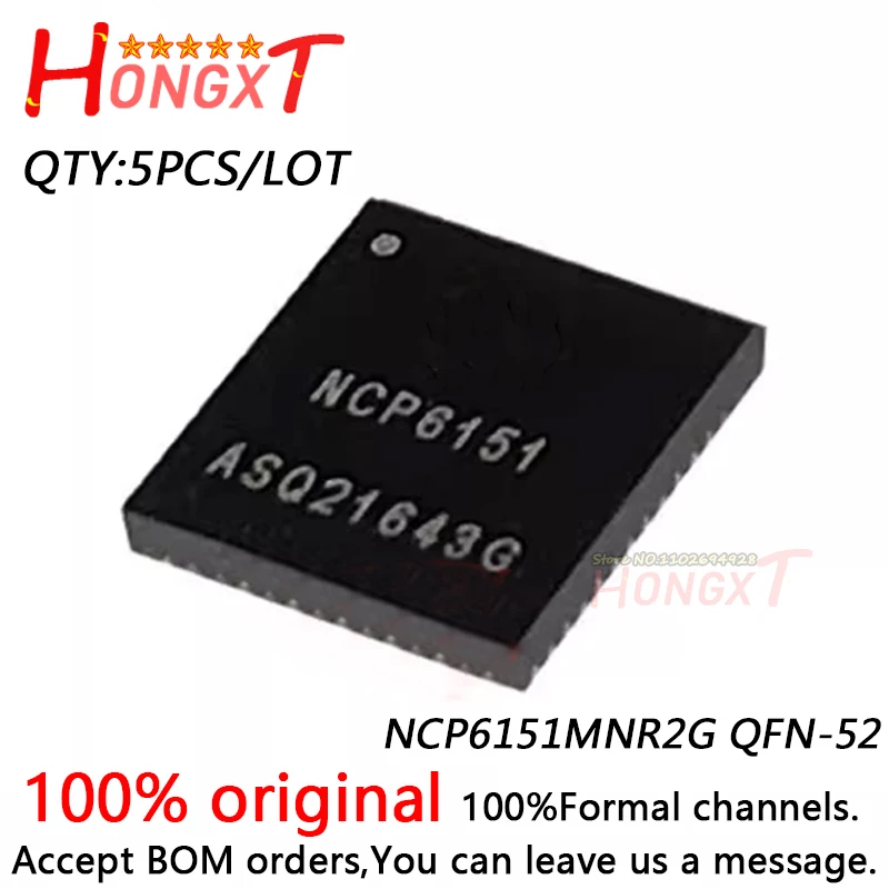 5PCS 100% NEW NCP6151MNR2G QFN-52.