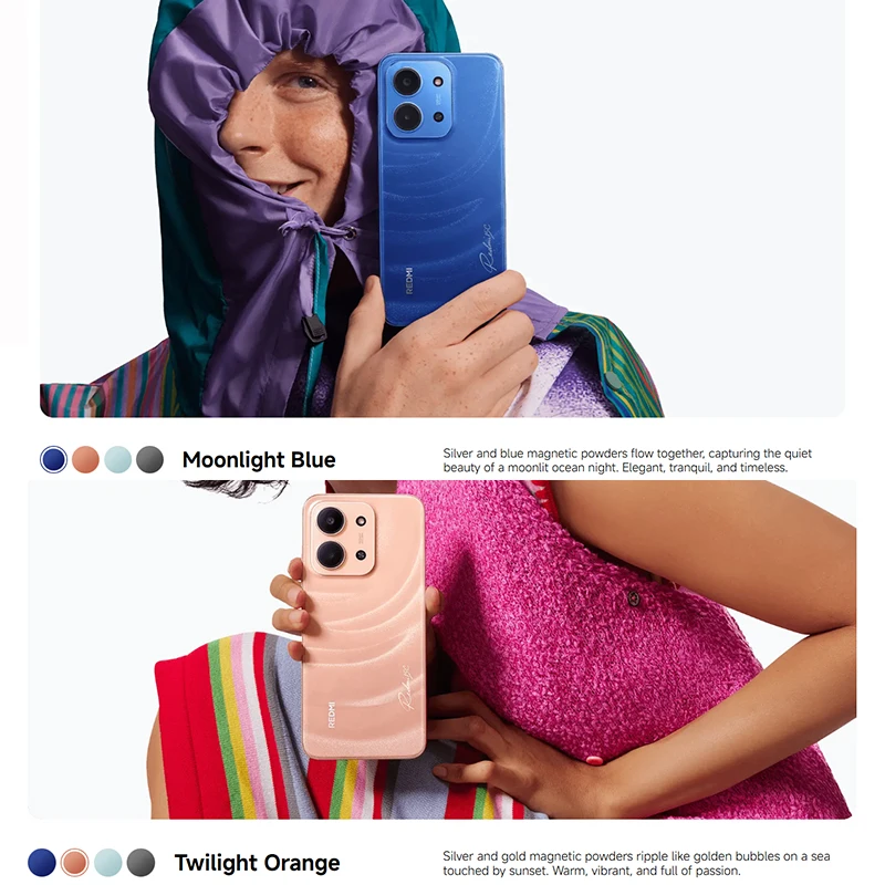 الإصدار العالمي من الهواتف الذكية Xiaomi Redmi 15C NFC 6.9 بوصة MediaTek 1920X1080px هاتف محمول كاميرا AI مزدوجة 50MP 6000mAh بطارية جديدة #6