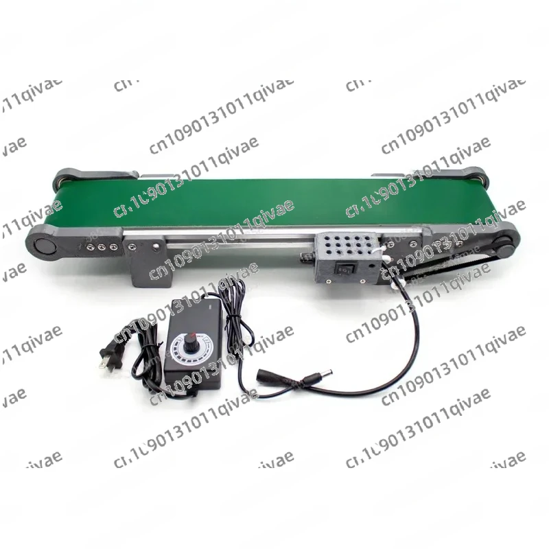 bande-transporteuse-de-bureau-12v-technologie-de-production-modele-d'ascenseur-dispositif-d'experimentation-a-friction-vitesse-reglable-0-116-tr-min