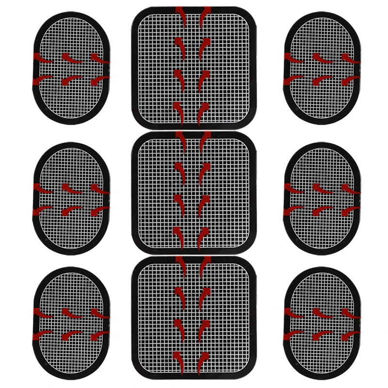 

Электрический стимулятор мышц, 3 шт./компл., гелевый пластырь для массажа живота, аксессуар для пластыря живота с массажным домашним тренажерным залом