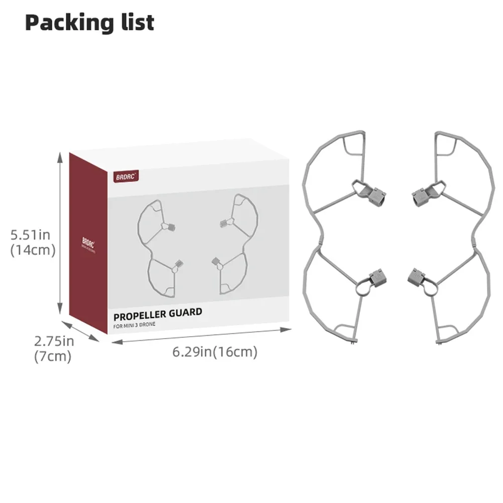 واقي شفرة المروحة المضاد ، غطاء ممتص صدمات واقي لـ DJI Mini 3 ، Mini 3 Pro ، قطع غيار الطائرات بدون طيار ، جناح تصادم ، 1 ، 2 #6