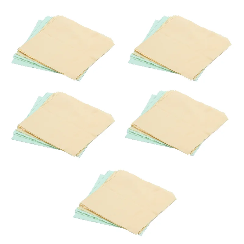 ABKQ-Pack 50 Microfibre Cleaning Cloth For Lenz/Clenz/Glasses/Lens Optical Wipes Spectacles/Cameraspectacles / Sunglasses