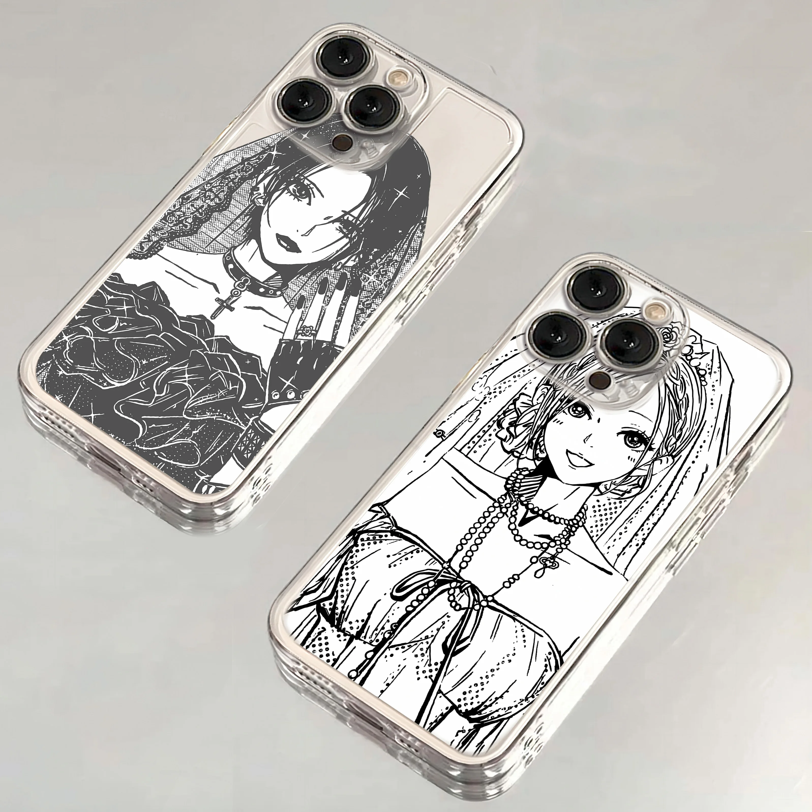 Anime O-Osaki N-Nana Phone Case For Samsung A57 A07 A36 A26 A56 A16 A06 A55 A35 A25 A15 A05 A54 A34 A24 A14 A13 A53 Clear Cover