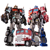 Transformation Toys Robot YS04A Autobot Deformation Optimus Commander Prime Dual Sword Weapon Children's Birthday Gift