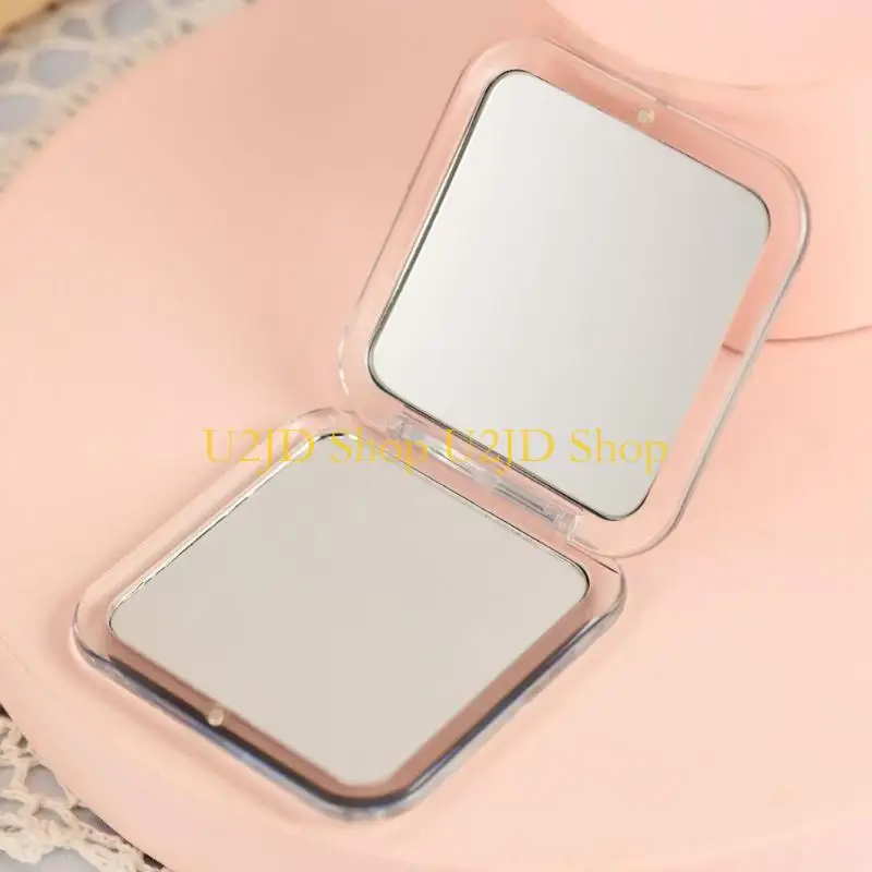 U2JD kompaktowe składane lustro makijażu 15x powiększenie lustro podróży do codziennego użycia