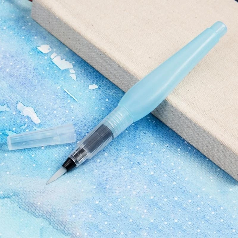 W89C Dibujo Cepillo Marcador Recargable Cepillo acuarela Cepillo agua Pincelado agua