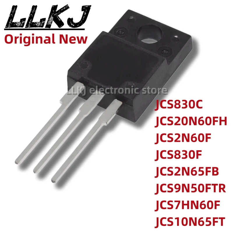 1 pz JCS830C JCS20N60FH JCS2N60F JCS830F JCS2N65FB JCS9N50FTR JCS7HN60F JCS10N65FT TO-220F MOS FET TO220F