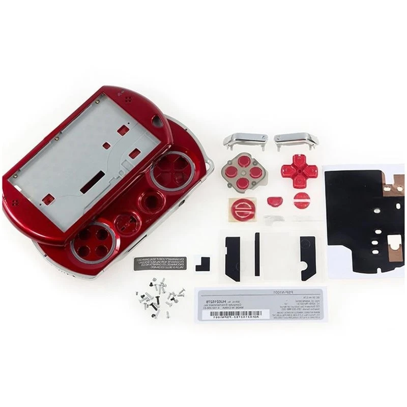 T24C Replacement Housing For SONY PSP GO With Buttons Sticker Kit For PSP GO Game Console Accessories A