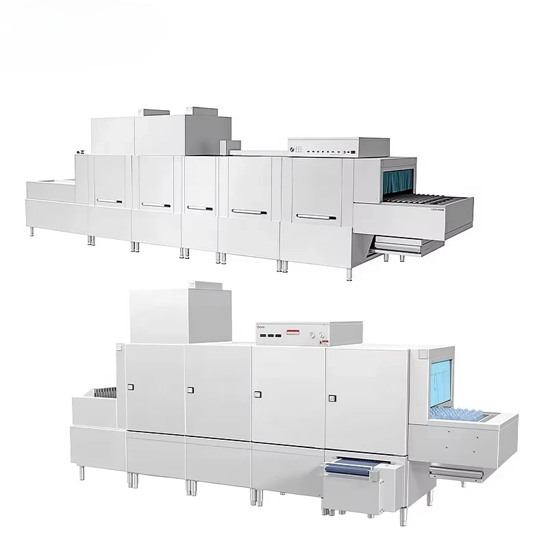 Electric High Efficiency Commercial Dishwasher Machine Automatic Industrial for Hotel Restaurant Kitchen