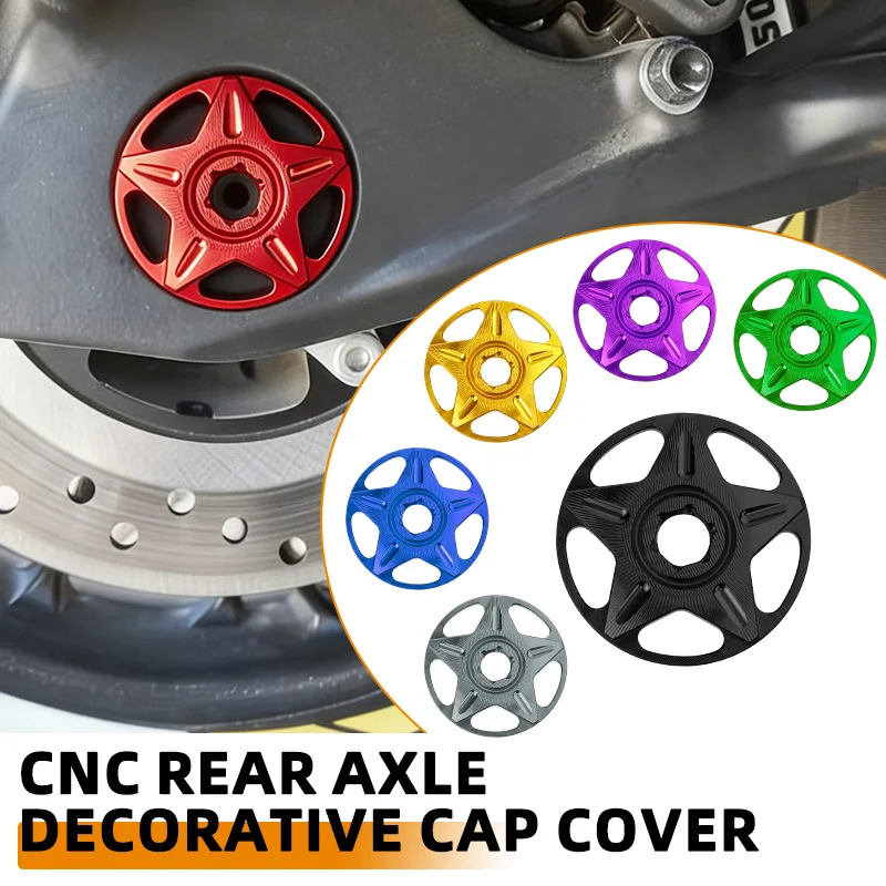 

Modified Rear Axle Decorative Ring Rear Axle Cover Decoration Rotating Cover For Honda ADV adv 350 Forza350 250 FORZA 350 NSS350