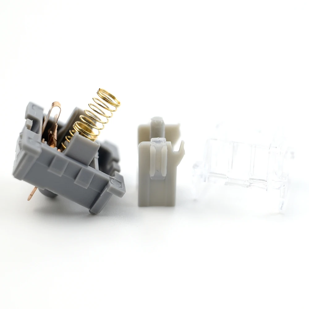 Переключатели Outemu, смазанный механический переключатель клавиатуры, 3-контактный бесшумный Tom Clicky, линейный тактильный молочный Джерри, пользовательские игровые переключатели RGB MX