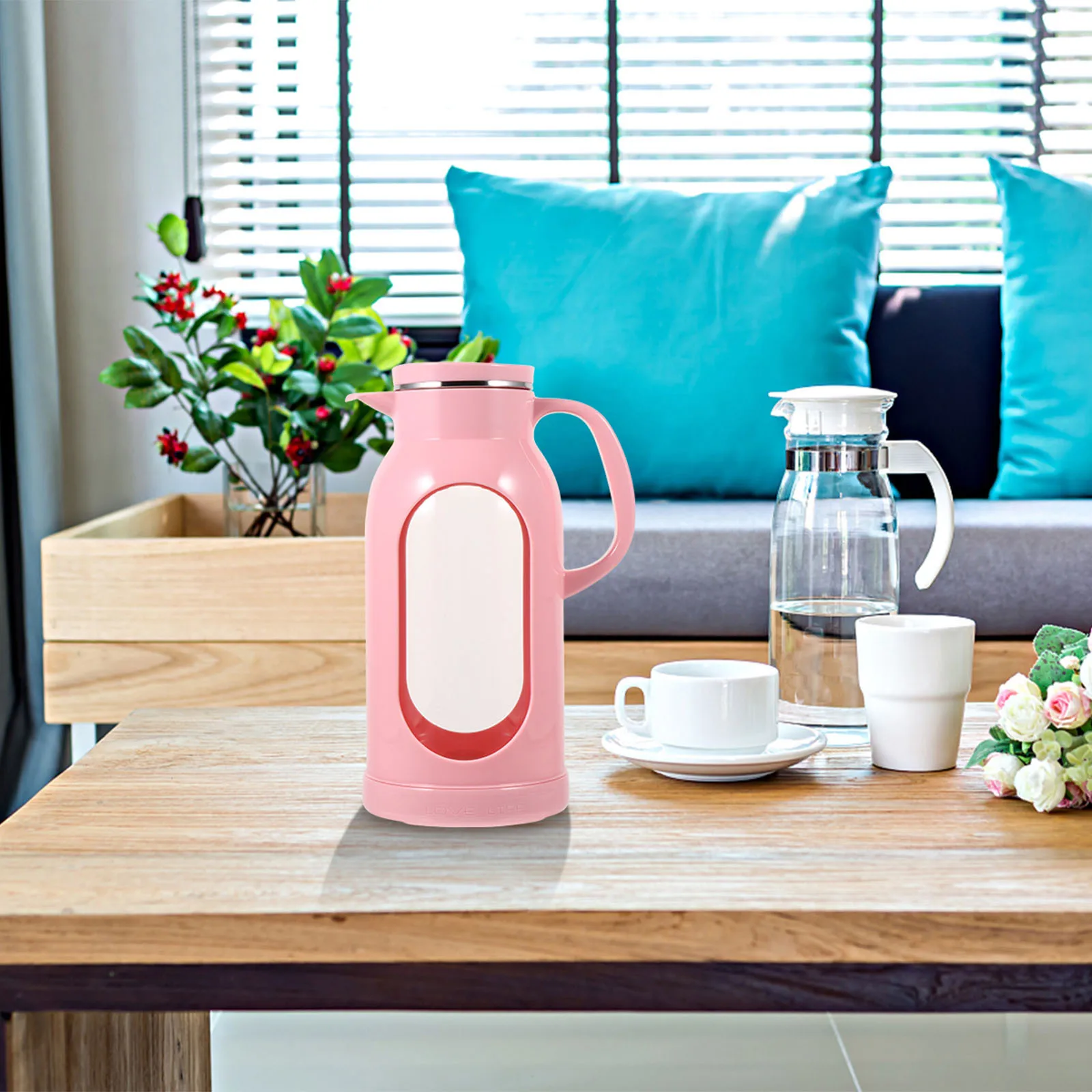 

1 шт., стеклянный чайник для холодных напитков, большая емкость, горшок для воды, эргономичная ручка ручной работы, съемный дизайн, кувшин для заваривания чая, безопасное использование