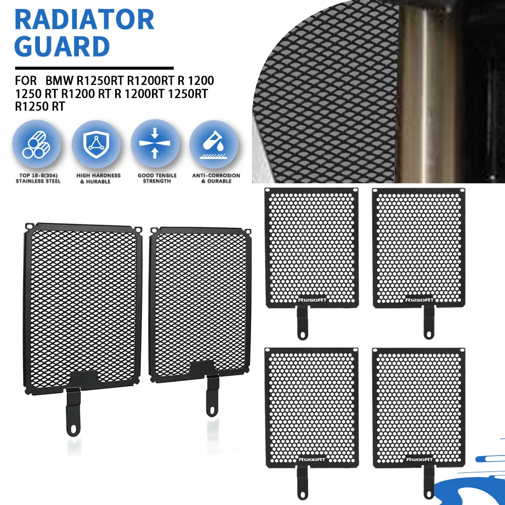 

Для BMW R1250RT R 1250 RT 2020-2025 2024 2023 2022 Мотоцикл R1200RT 2014-2018 2017 2016 2015 Защитная крышка решетки радиатора