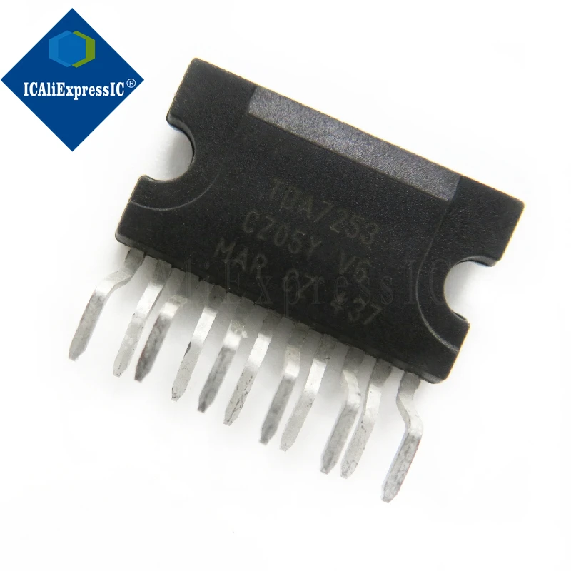 10pcs/lot TDA7253 7253 ZIP-11 In Stock