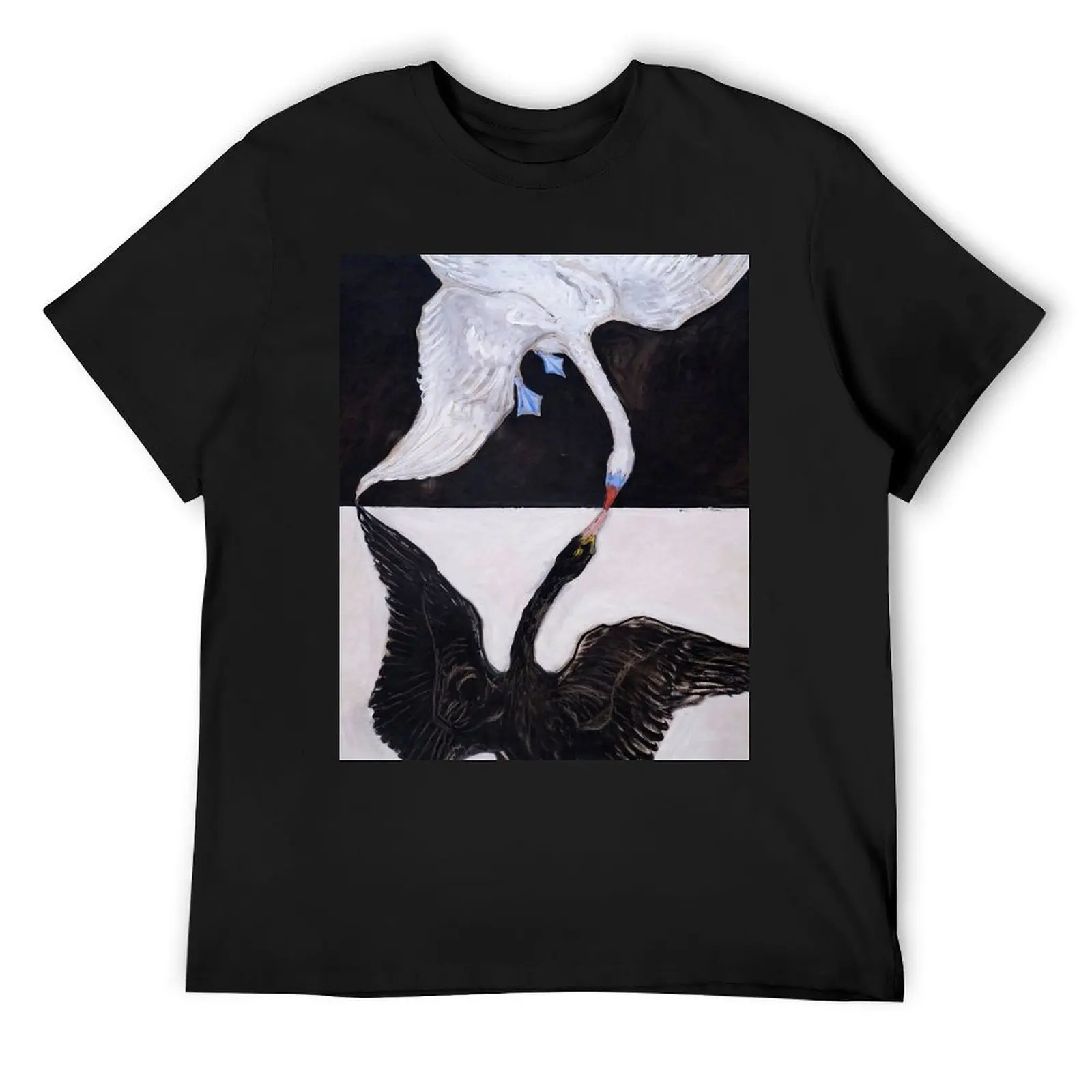 Hilma af Klint The Swan, No. 01, Group IX-SUW T-Shirt vintage anime shirt customs Men's clothing