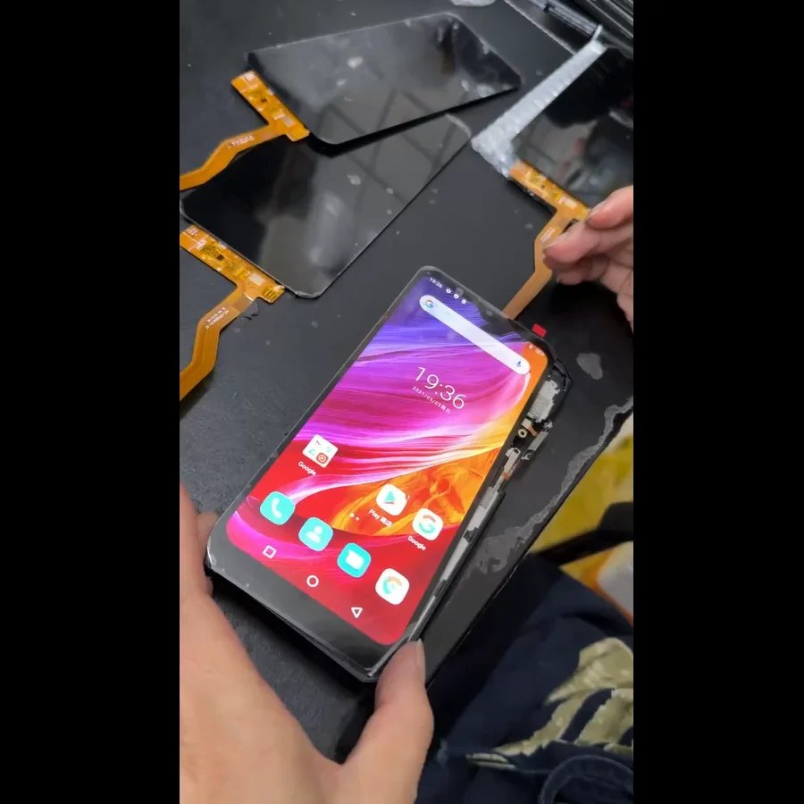 

6,56 "для HMD Vibe ЖК-дисплей, дигитайзер сенсорного экрана, стеклянная панель, датчик, полная сборка для HMDVibe Pantalla, запасные части