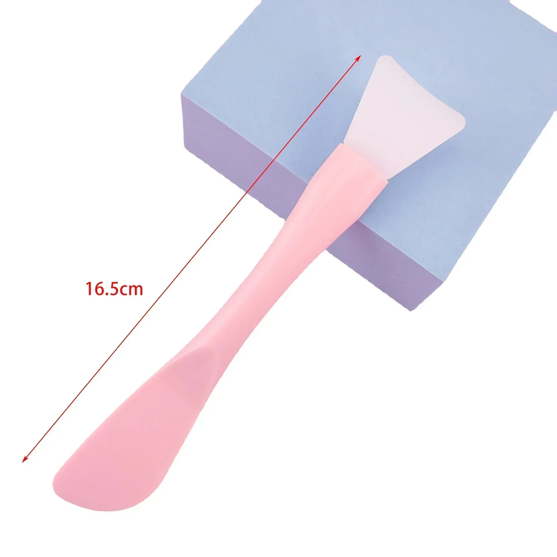 Knife Type Silicone Soft Head WomenCosmetic Spatula Curved Scoop Makeup Mask Cream Spoon Eye Cream Stick Make Up Face BeautyTool