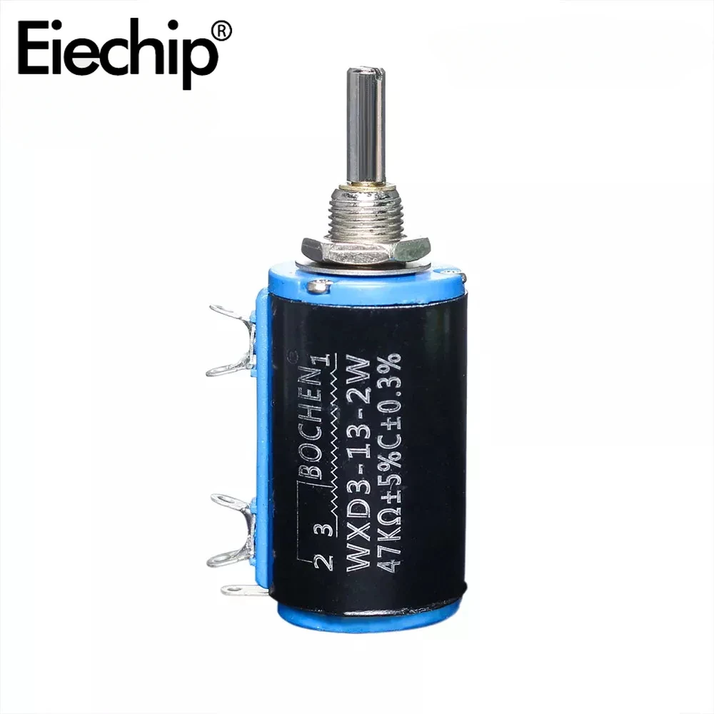 1PCS WXD3-13-2W Winding Potentiometer 100K 100R 10K 1K 220R 22K 2K2 33K 3K3 470R 47K 4K7 5K6 680R 68K 6K8