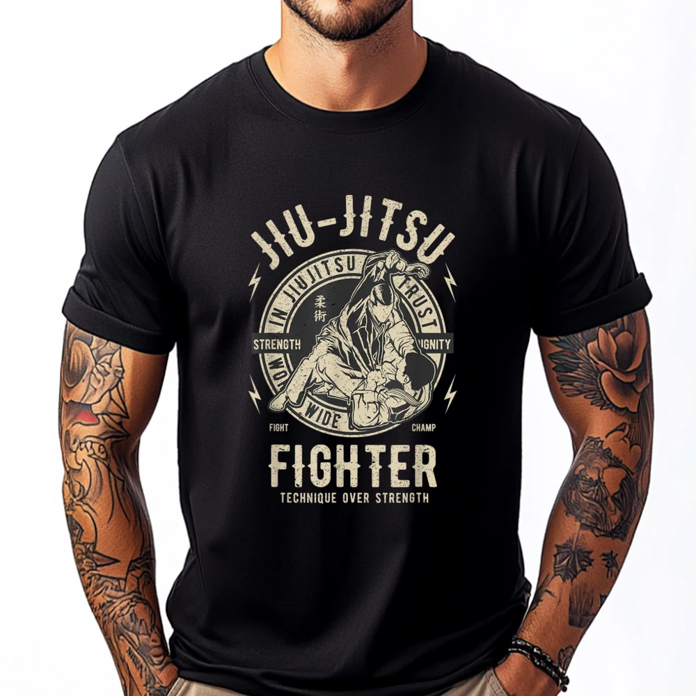 

JIU JITSU Shirt BJJ T Shirt Brazilian Jiu Jitsu Grpahic Tee T Shirts