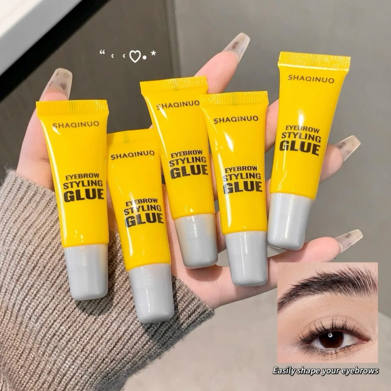 シャキヌオ 3D アイブロウジェル 防水 汗に強い 長持ち 自然な形作り 落ちにくい 学生向けメイク