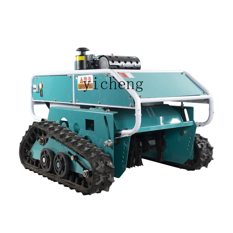 Xl Full-Automatic Crawler Weeding Machine Lawn Self-Propelled Petrol Driven Mower