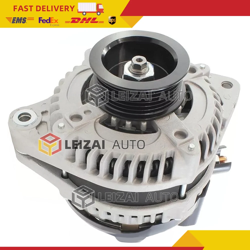 130A CW 12V 6 Groove New Alternator For Acura MDX 3.5L, TL 3.2 2005 AND0339 N11150 A80312 104210-4290 31100RDJA01 31100RGLA01