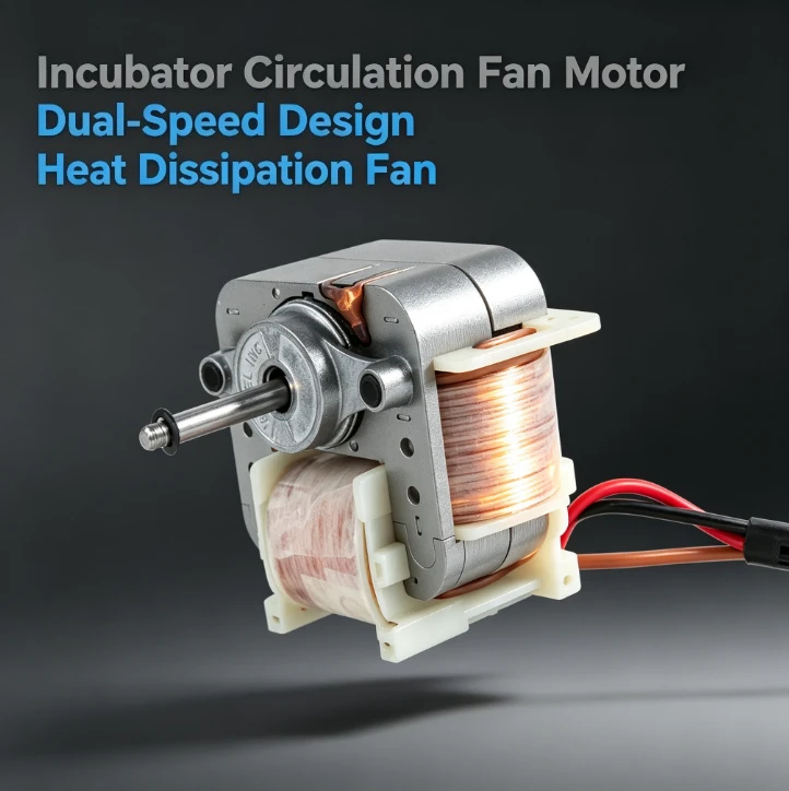 Dual‑Speed Circulation Fan Motor for Constant Temperature Incubator Drying Test Chamber Lab Cooling Replacement Spare Part