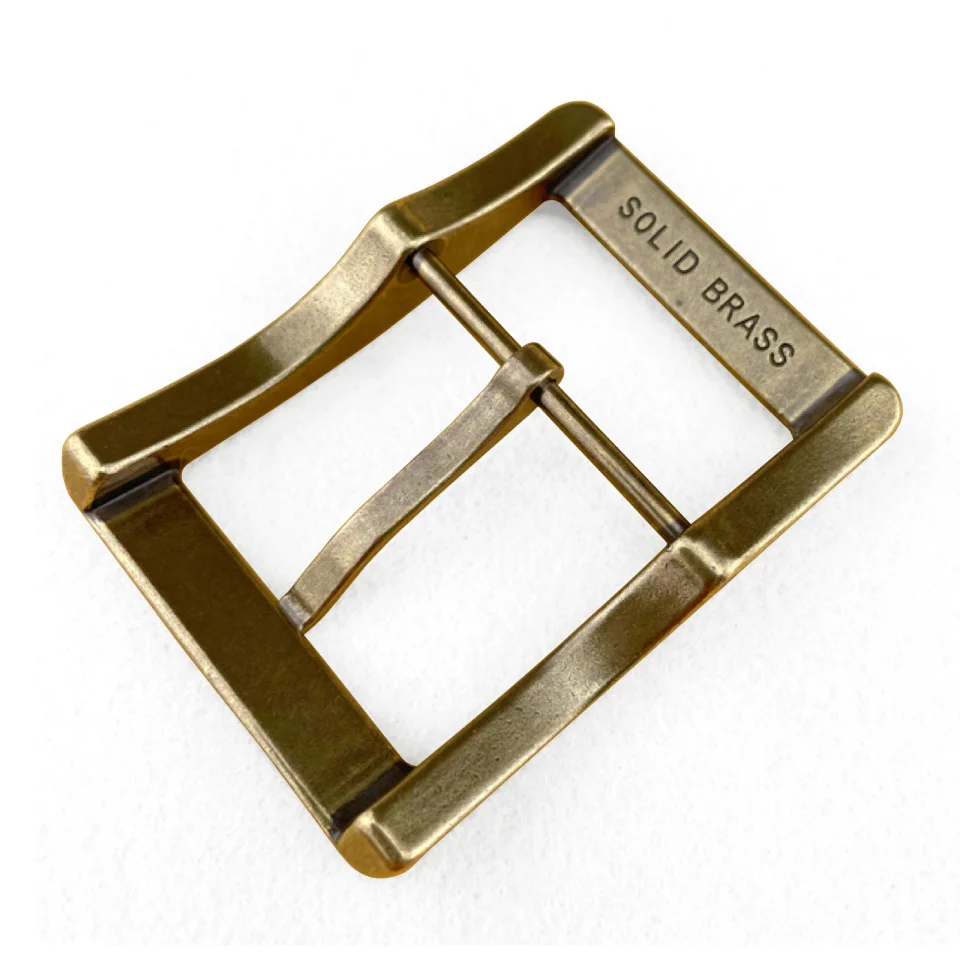 4cm Belt Buckles Vintage Solid Brass Belt Buckles For Men Cowboy Belt DIY Accessories Leather Craft Fit 38-40mm Belt