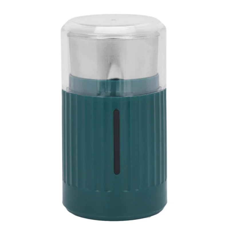 50ml-200w-stainless-steel-coffee-grain-grinder-spice-grinder-with-metering-for-office-cereal-green