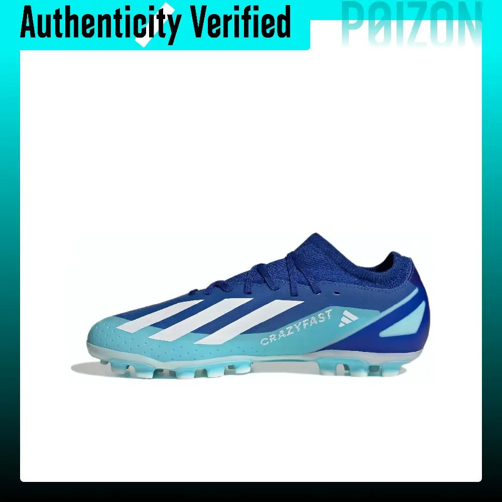 Adidas X Crazyfast.3 AG Zapatillas de Fútbol para Terreno Artificial Unisex Azul Blanco IG7652