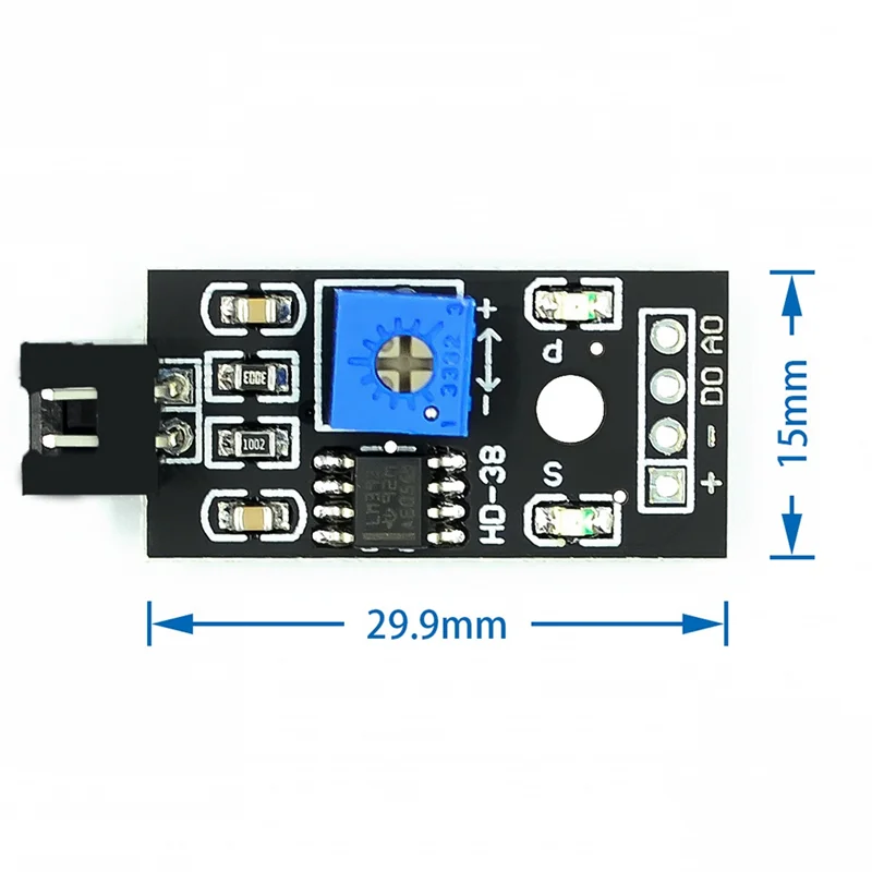 ABKO-Sensore di rilevamento dell'umidità Modulo rilevatore del suolo Test dell'umidità del suolo Sonda di resistenza alla corrosione per Arduino